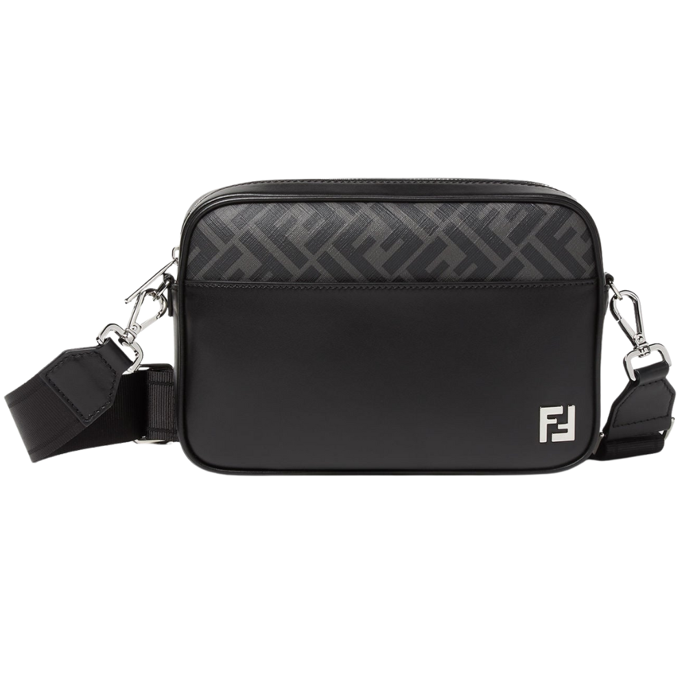 Fendi - Sac Camera Squared FF Noir