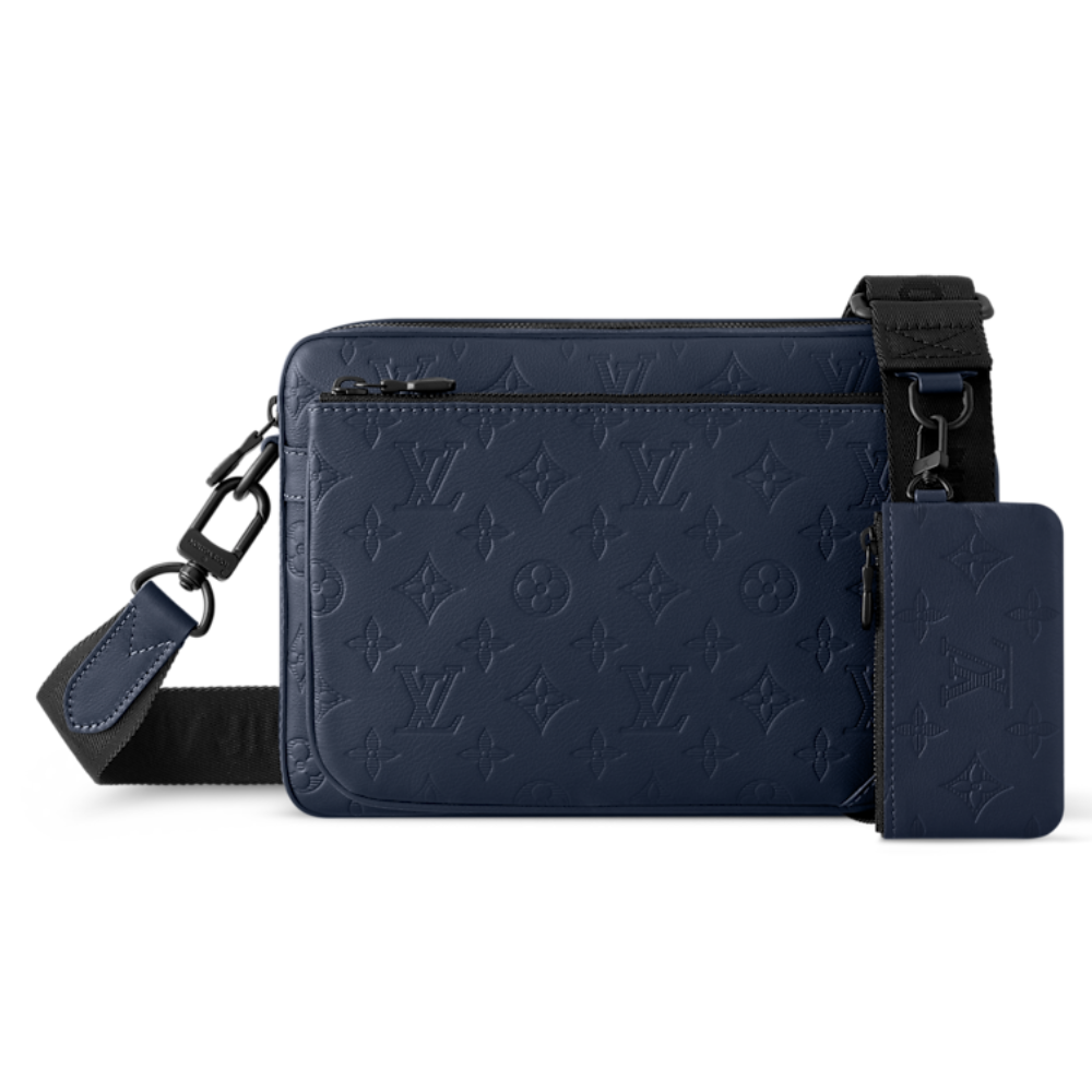 LV - Sac Trio Messenger Bleu Roi