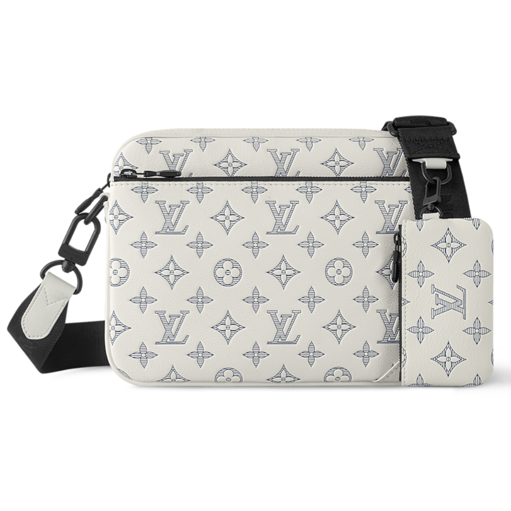 LV - Sac Trio Messenger Blancs Motifs