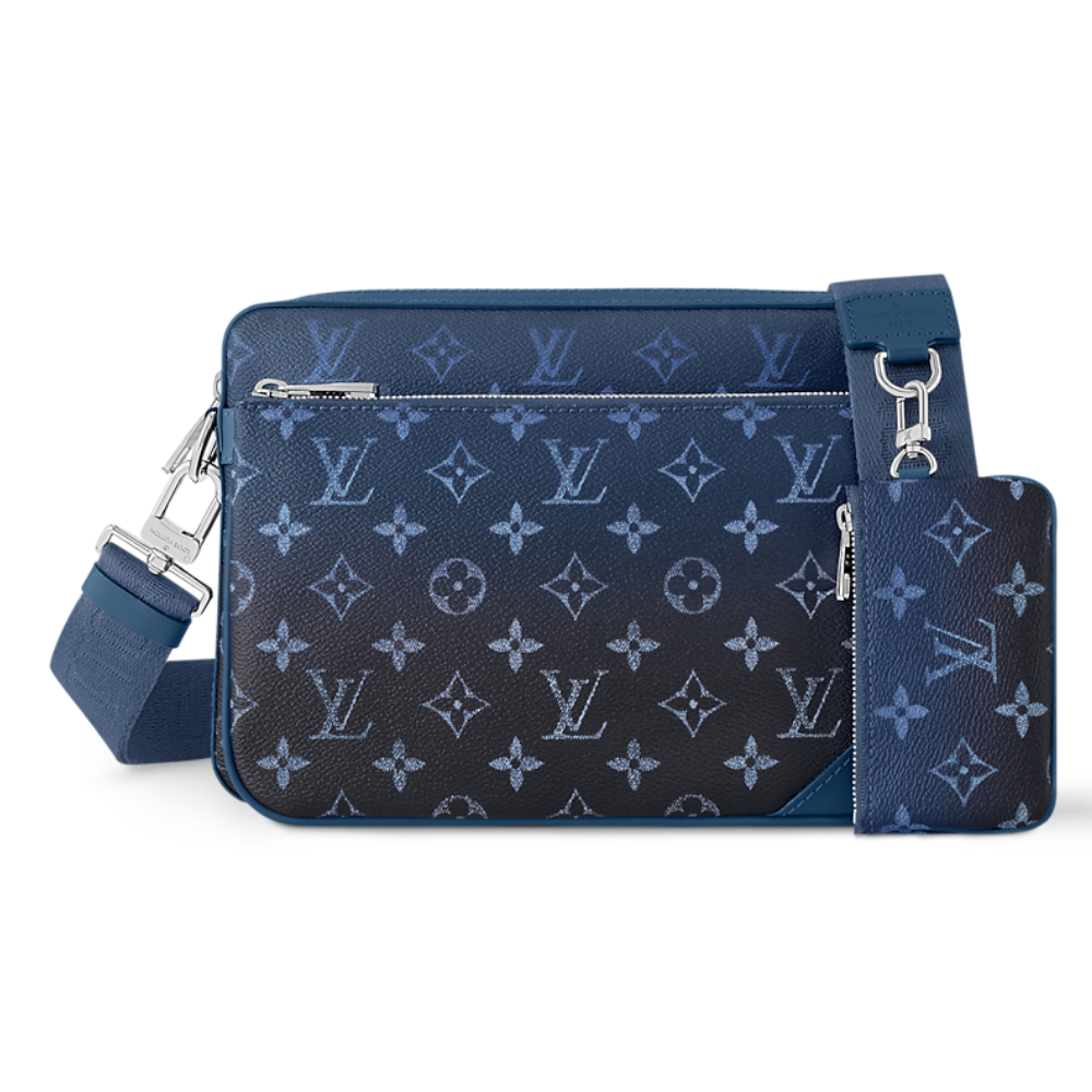 LV - Trio Messenger Bleu Degradé