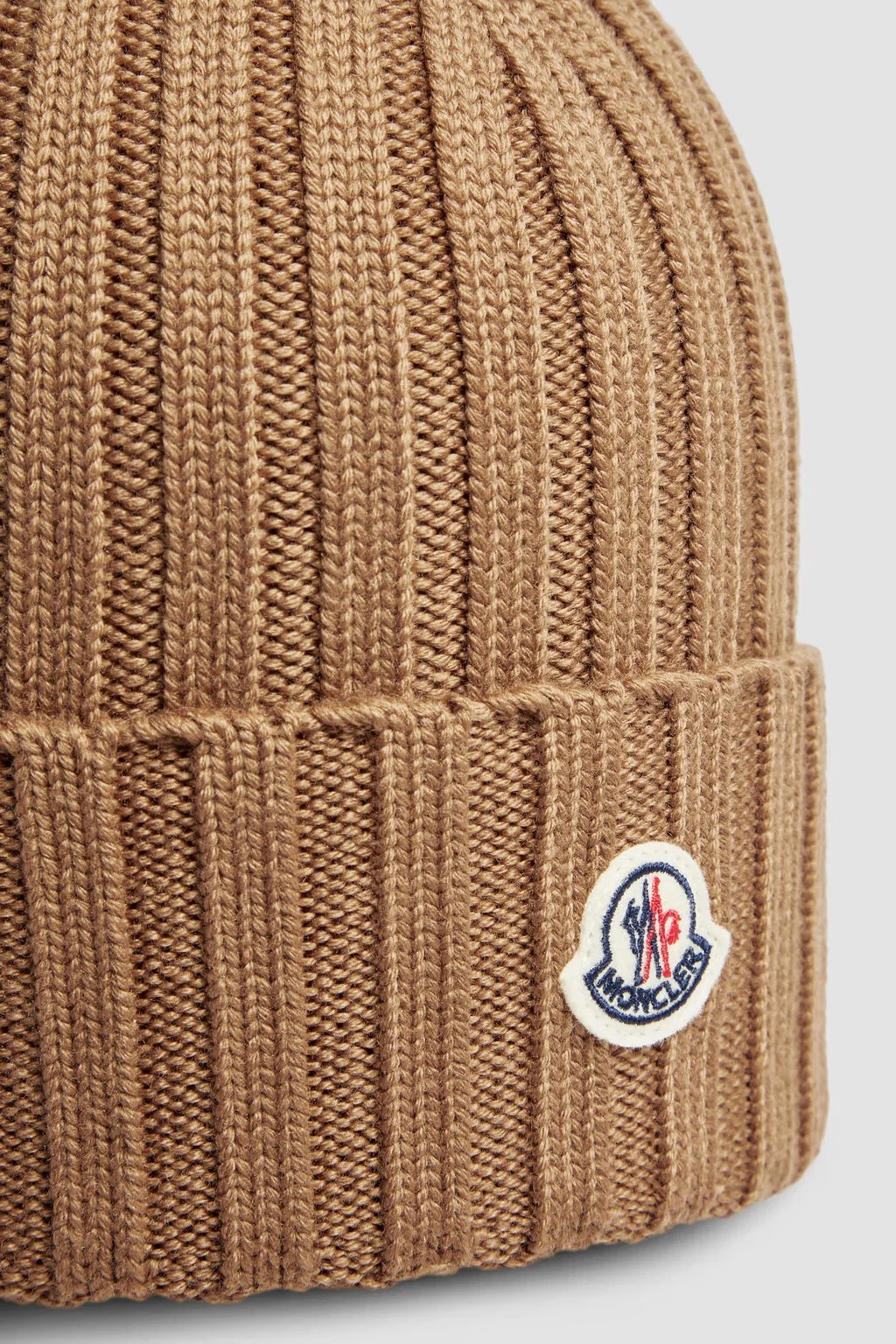 Bonnet Moncler en laine Beige – Image 2